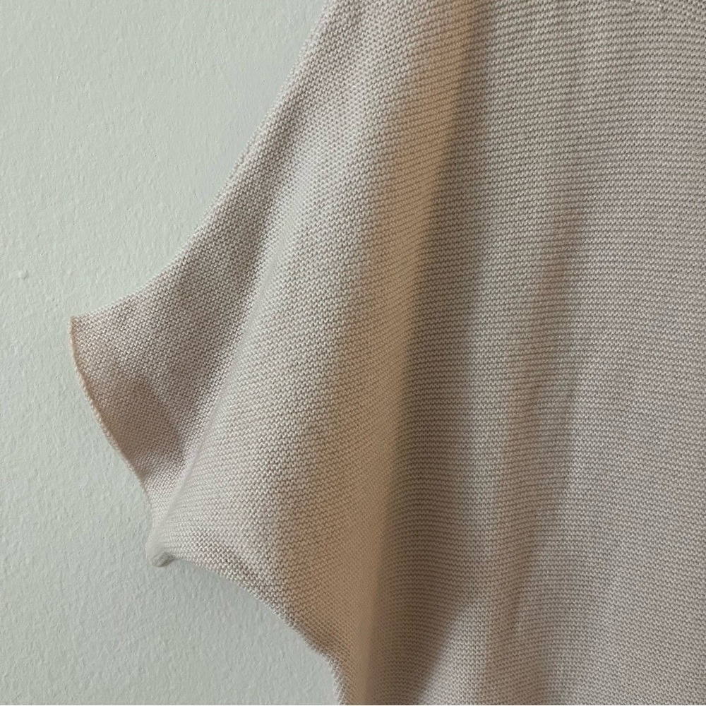 The Reset R Label Essential Pullover Wool Sweater Natural S/M - Picture 6 of 13